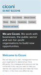 Mobile Screenshot of ciconi.co.uk